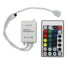 DC5V 12V - 24V 28 teclas rgb controlador IR IR para 5050/3528 luz de tira llevada